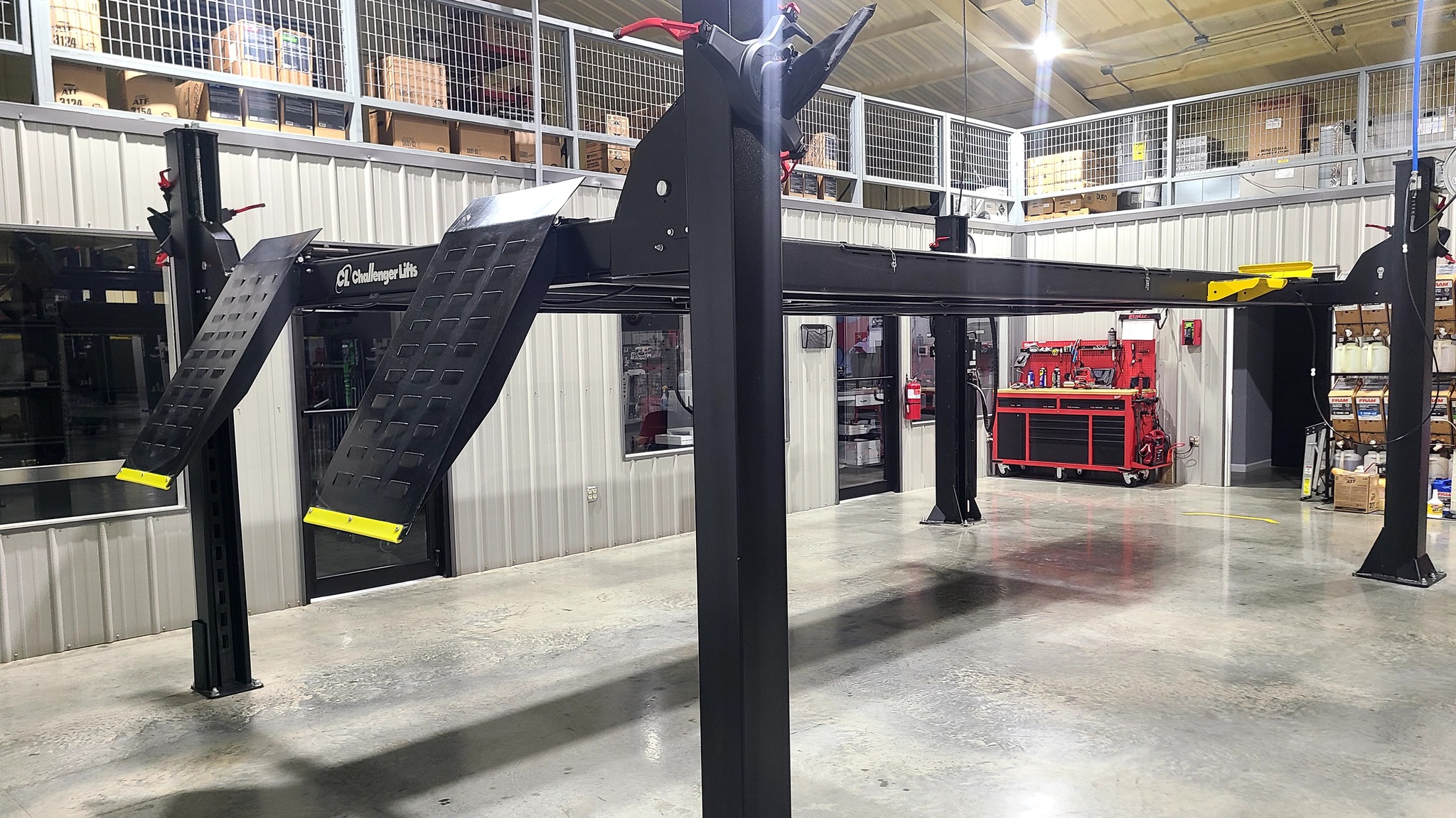 15,000lb Open Front Alignment Lift